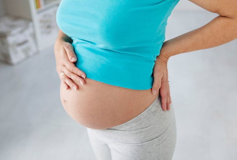 Lower back pain during pregnancy