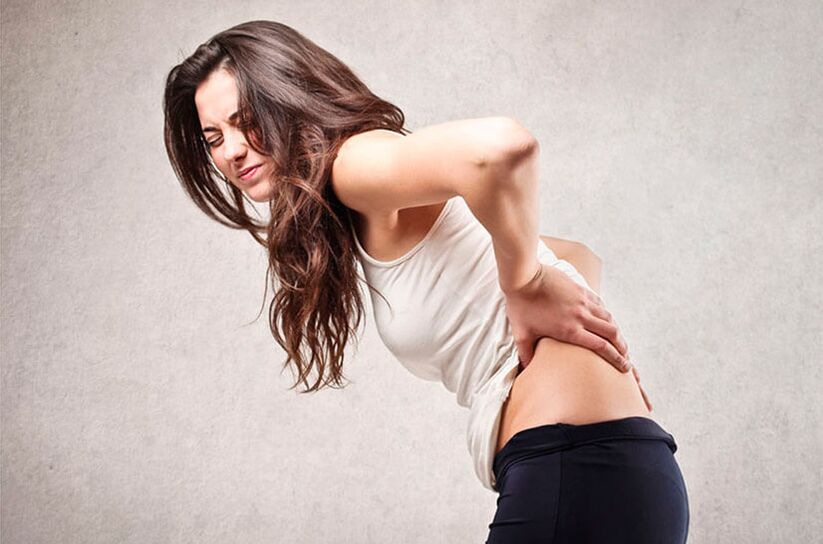 Lower back pain in women